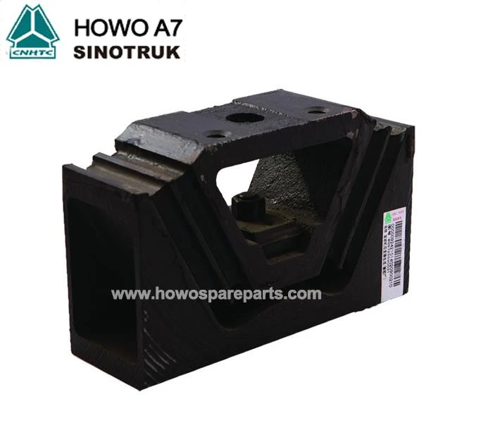 D12 Engine Rear Support,D12 Engine Mounting,WG9725592131,sinotruk A7 Engine Parts